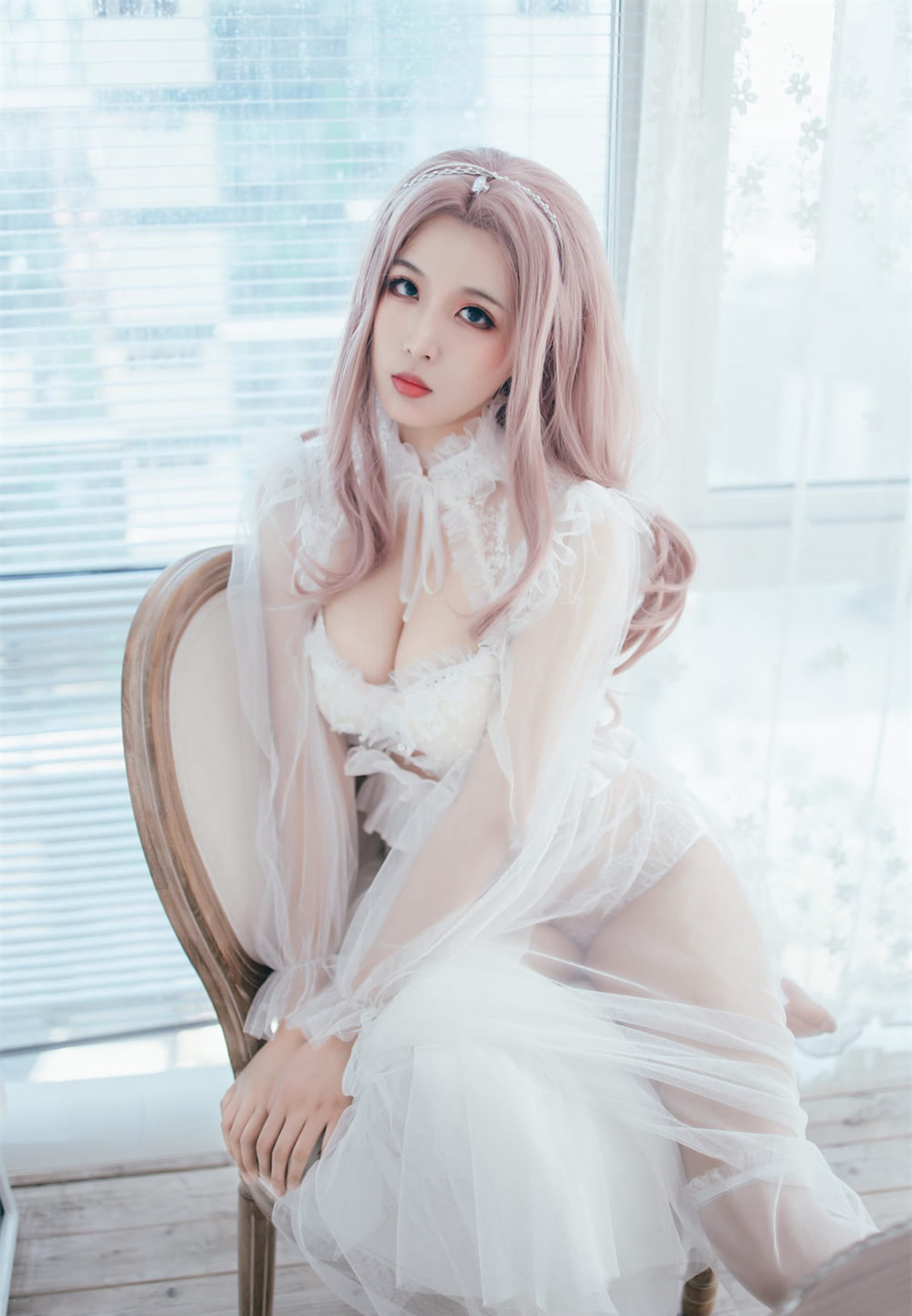 图片[1]-轩萧学姐 – NO.018 花嫁 [32P]-XikXak